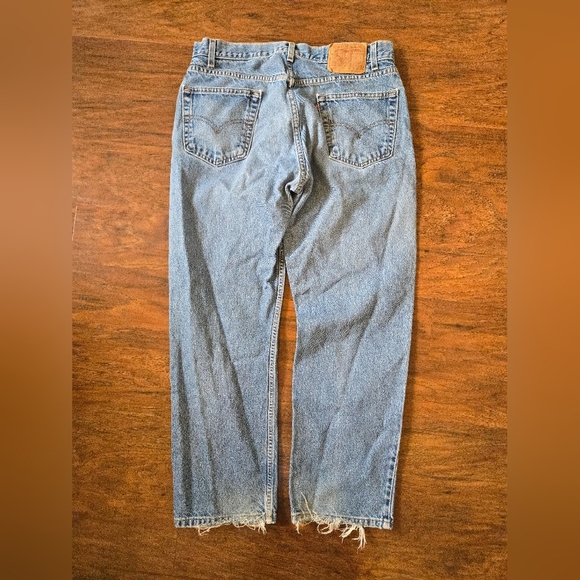 Levi's Other - Vintage Levis 505 Jeans Mens Size 36x29 Distressed Light Wash Regular Fit Pants